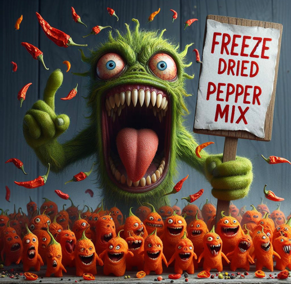 Sweet pepper mix Seasoning - freeze dried Perfection in 3oz Spice Containers