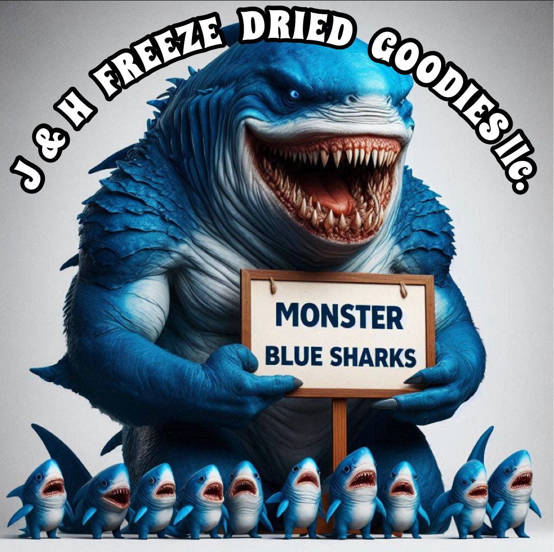 Monster Great Blue Sharks