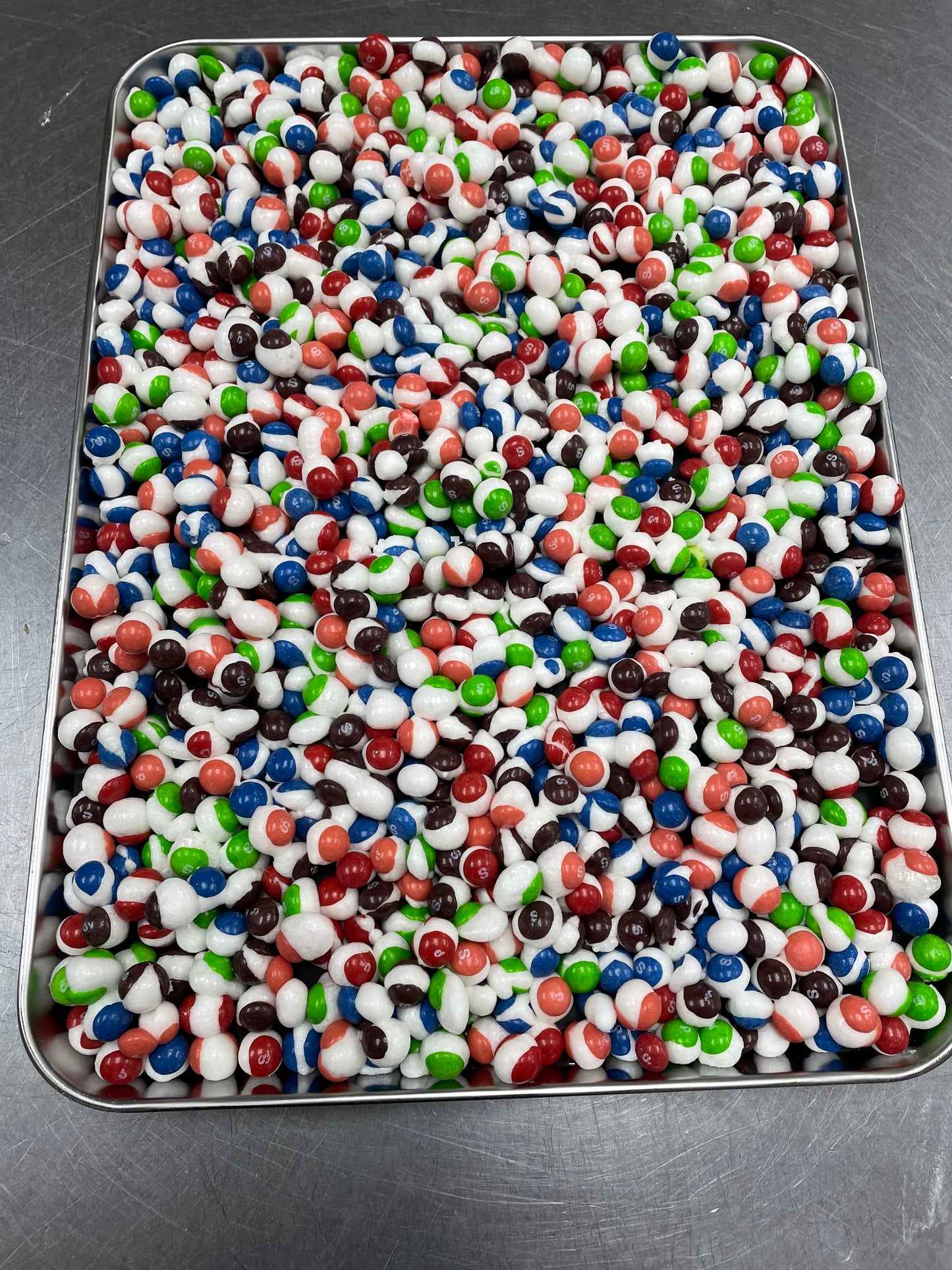 Freeze dried wild berry snot balls