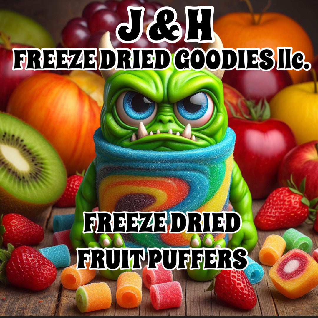 Crispy Freeze-Dried Fruit Puffers Full of Fruity Fun!